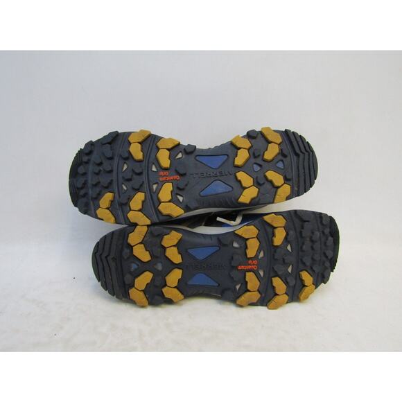 Merrell Mens Size 10.5 Blue Mesh LaceUp Causal Comfort Hiking Running Shoes